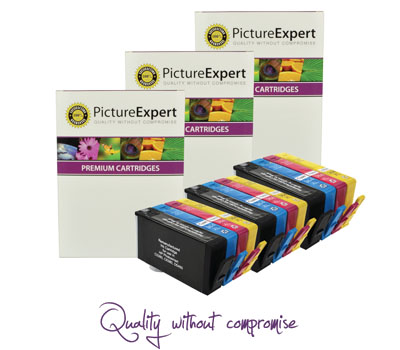 Full range of colour cartridges